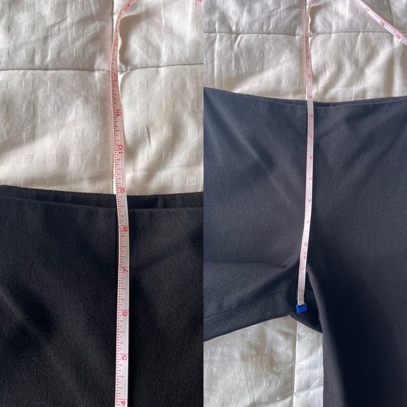 Judith & Charles Cropped Side Zip Stretch Trousers 4 Black - Picture 13 of 16